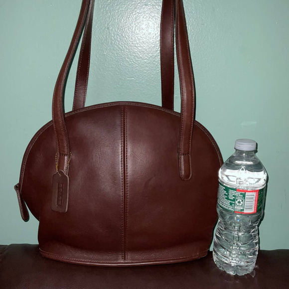 Coach Vintage Asheville Bowler Dome Bag Brown. Made in the United States - Picture 15 of 15